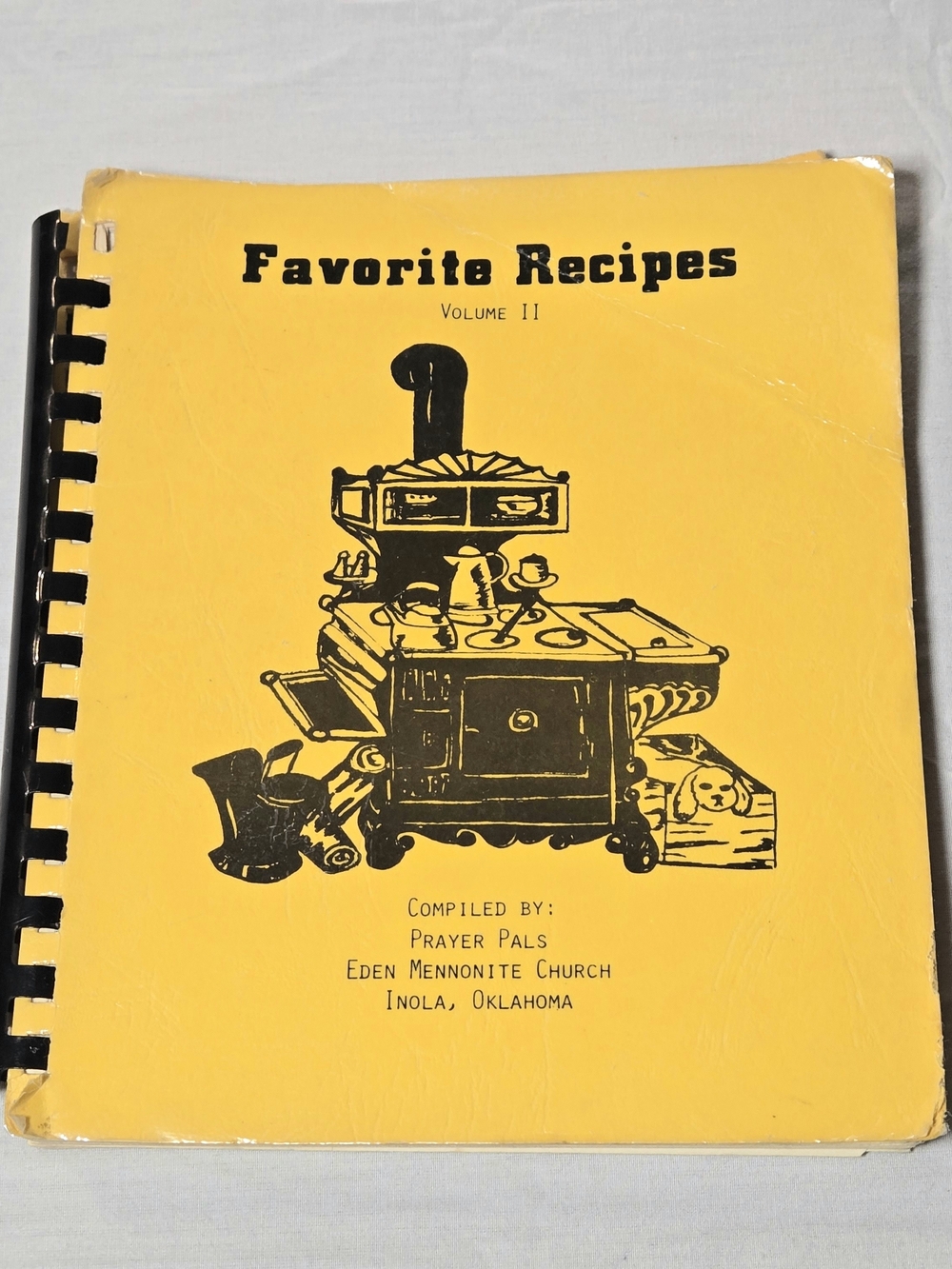 Vintage 1978 Mennonite Church Cookbook | Oklahoma